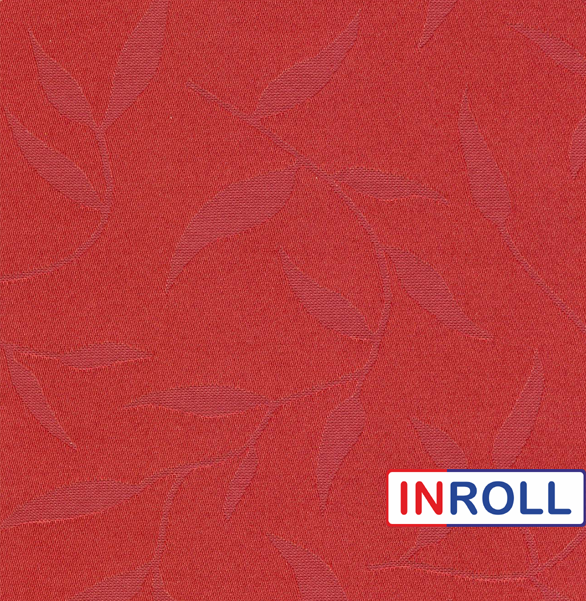 Ролета тканевая INROLL Есо-Standart 27,5х165 см Natura Красный 2260 - изображение 5