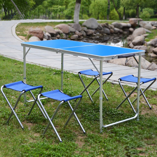 Раскладной стол + 4 стула для пикника