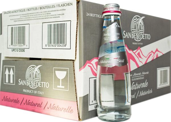 Акція на Упаковка мінеральної води San Benedetto негазованої 0.25 л х 24 пляшки від Rozetka