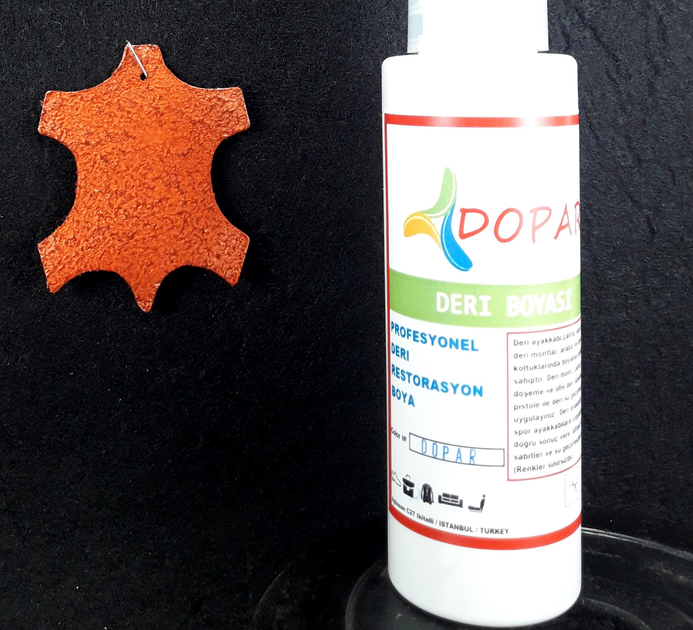 Краска для замши велюра нубука Dopar Оранжевый от продавца: ProKozhok ...