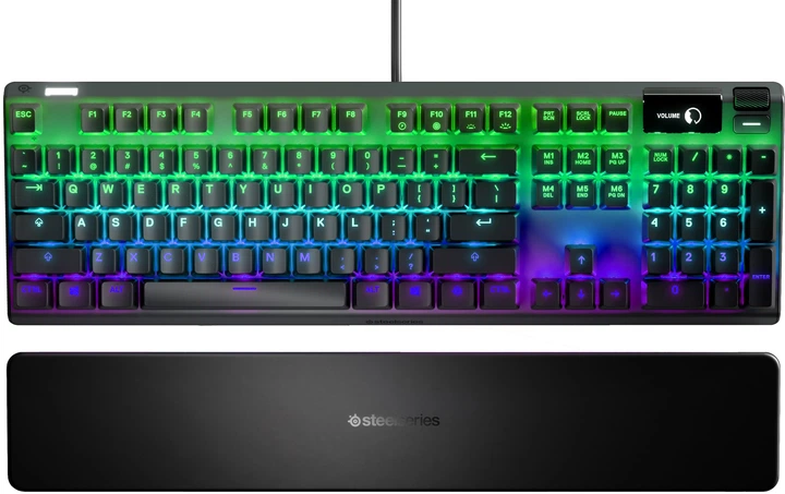 Klawiatura przewodowa SteelSeries Apex Pro USB Nordic Black - obraz 2