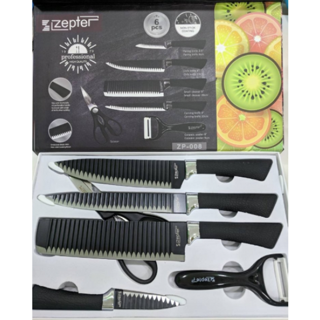  кухонных ножей 6 предметов ZP 008 – фото, отзывы, характеристики .