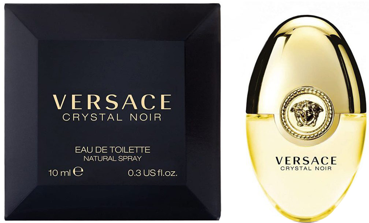 Versace crystal best sale noir 10 ml