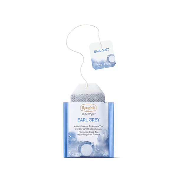 Чёрный чай Роннефельдт Эрл Грей • Teavelope® Earl Grey 25х1,5g - Фото 2 Чёрный чай Роннефельдт Эрл Грей • Teavelope® Earl Grey 25х1,5g - изображение 2