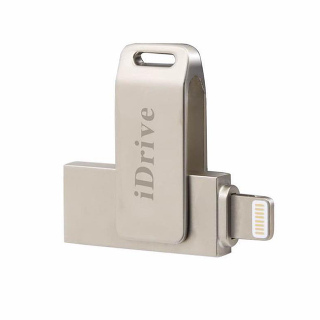 Флешка для iPhone и iPad 32GB IDRIVE Lightning / USB 2.0 – фото, отзывы ...