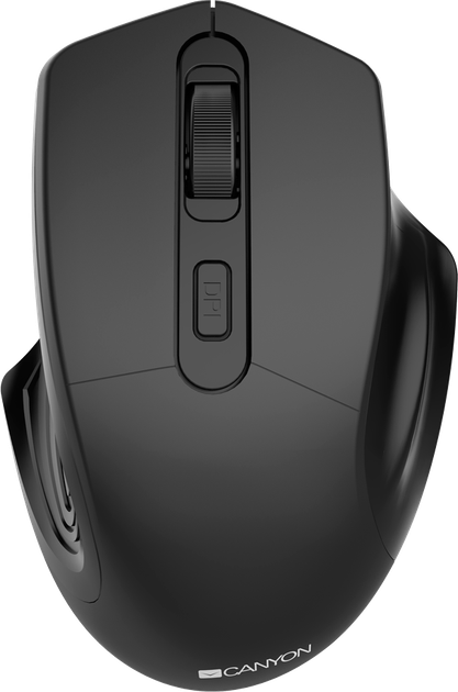 Миша Canyon CNE-CMSW15B Wireless Black - Фото 1 Миша Canyon CNE-CMSW15B Wireless Black - зображення 1