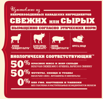 Сухой корм для собак всех пород ACANA Classic Red для всех стадий жизни со вкусом ягненок, говядина, свинина 17 кг (a56117) - Фото 2 Сухой корм для собак всех пород ACANA Classic Red для всех стадий жизни со вкусом ягненок, говядина, свинина 17 кг (a56117) - изображение 2