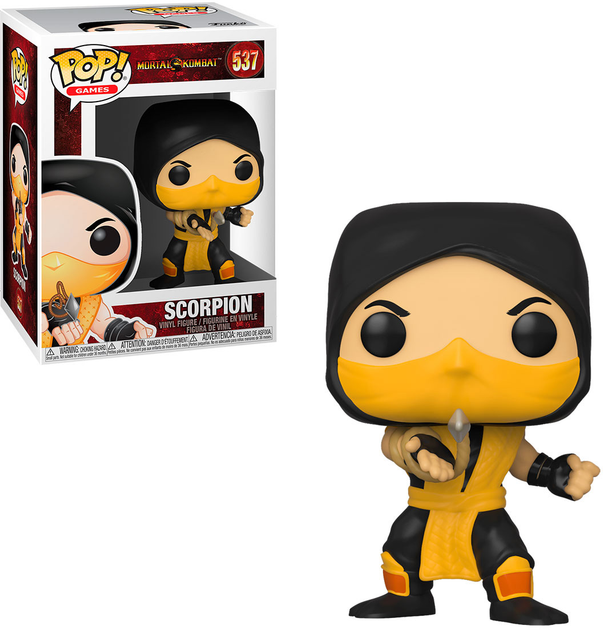 Игровая фигурка Funko Pop Scorpion серии Mortal Kombat 9.6 см (45110 ...