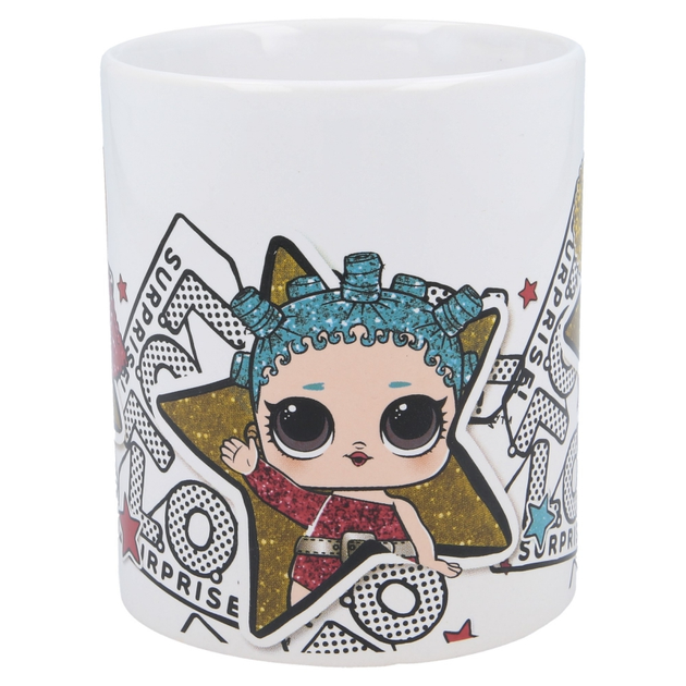 Stor LOL Surprise Rock On Ceramic Offset Mug in Gift Box 325 ml ROZETKA Cyber Fun