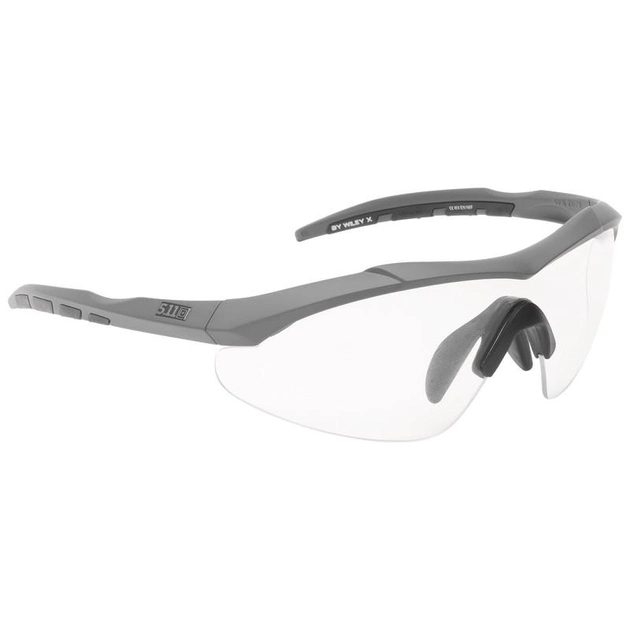 Балістичні тактичні окуляри 5.11 AILERON SHIELD 52058 Charcoal - зображення 2