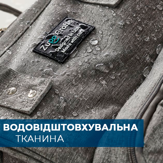 Сумка-рюкзак для мамы + компактный пеленальный матрасик Zupo Crafts (ZC-010) - изображение 8