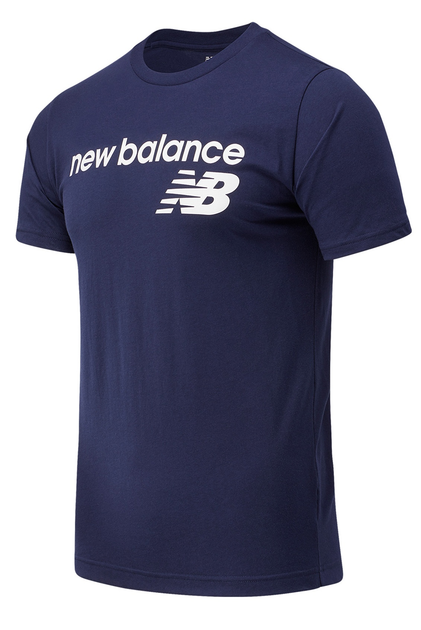 Футболка New Balance Classic Core Logo MT03905PGM XL Синя (194389375924 ...