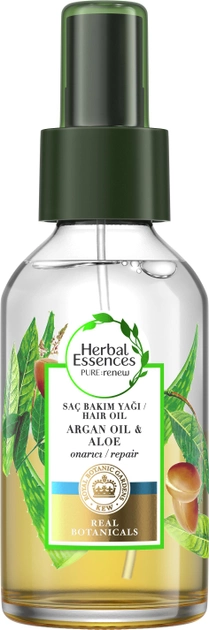 Масло для волос Herbal Essences Аргановое масло и алоэ 100 мл (8001841535517) 