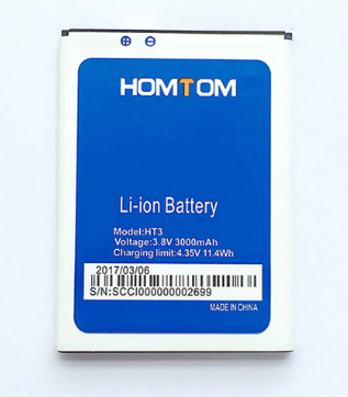 HomTom HOMTOM HT3 HT3 PRO 3000mAh Batterie interne de remplacement 