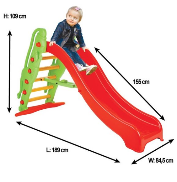 Дитяча пластикова гірка Pilsan 06-179 Monkey Slide (арт 92051) - зображення 2