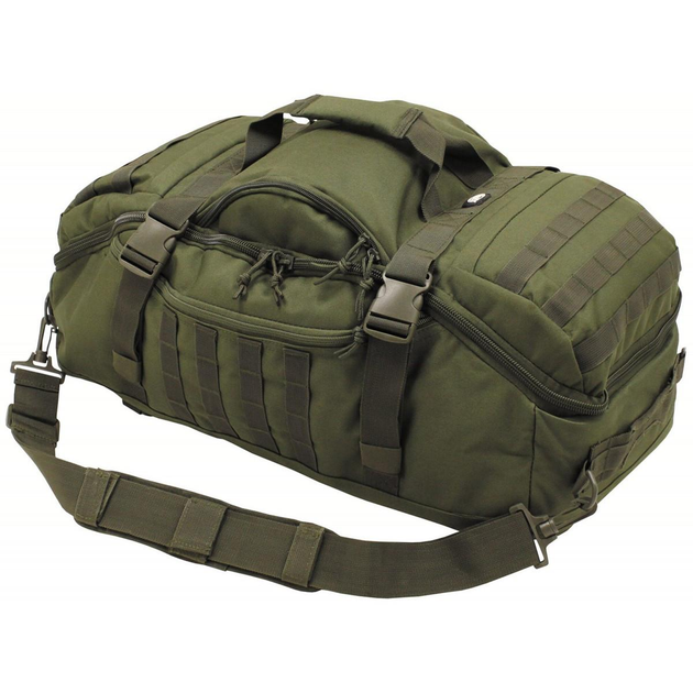 Тактичний дорожній рюкзак-сумка MFH" Travel " 48 літрів олива (30655B) - зображення 1