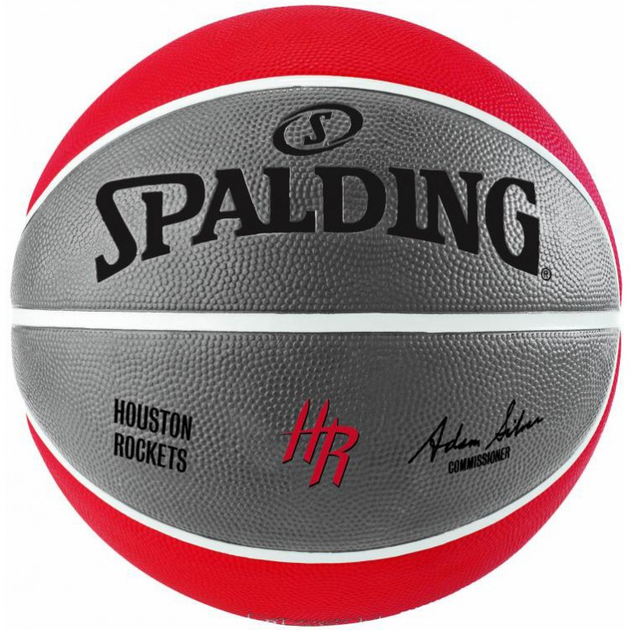 Мяч баскетбольный Spalding NBA Team Houston Rockets Size 7 Original ...