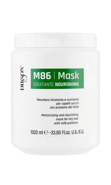 Dikson M86 Nourishing Mask Маска увлажняющая и питательная для сухих волос с протеинами молока - изображение 1