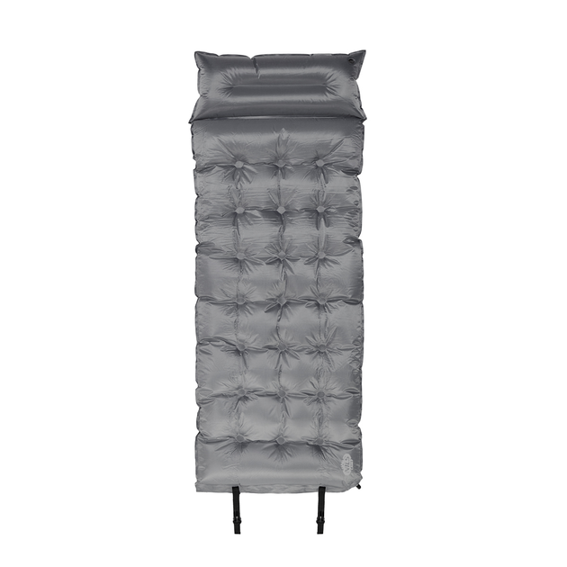 Самонадувающийся туристический коврик Nils Camp NC4350 Original 185 x 66 x 3 см Grey - изображение 5