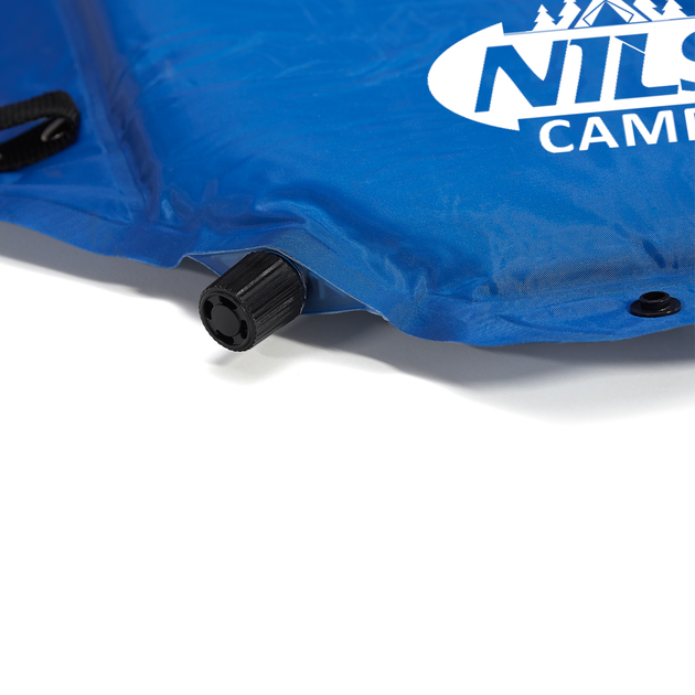 Самонадувающийся туристический коврик Nils Camp NC4348 Original 188 x 67.5 x 3 см Blue - изображение 3