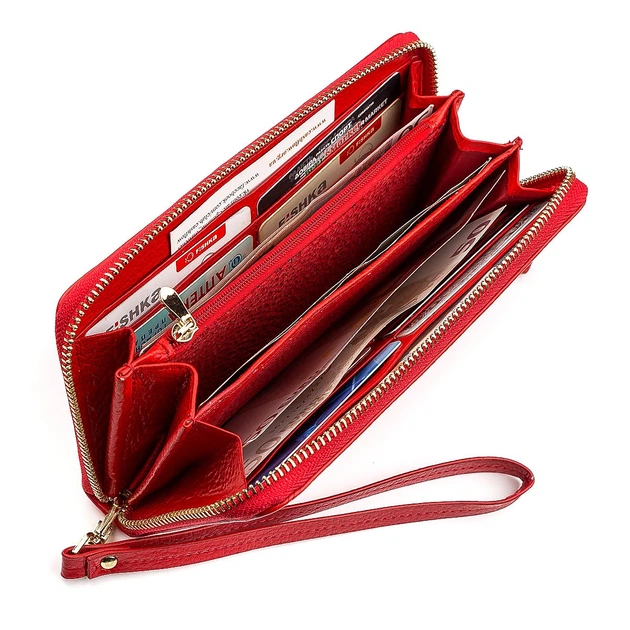 Кошелек женский Boston S4001B Красный (18464) - изображение 4