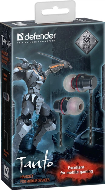 Навушники Defender Tanto Black-Grey (64451) - зображення 2