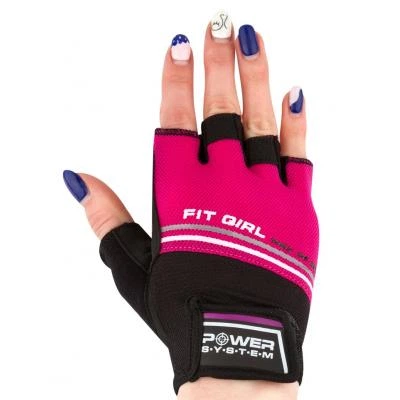 Перчатки для фитнеса Power System Fit Girl Evo PS-2920 XS Pink (PS_2920_XS_Pink) - Фото 2 Перчатки для фитнеса Power System Fit Girl Evo PS-2920 XS Pink (PS_2920_XS_Pink) - изображение 2