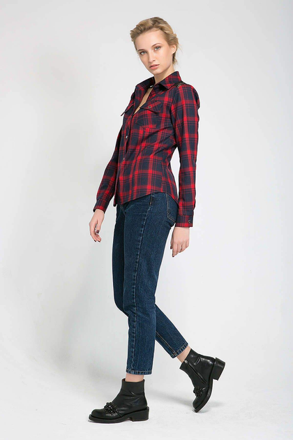 Женские джинсовые рубашки премиум класса — купить в интернет-магазине Ламода