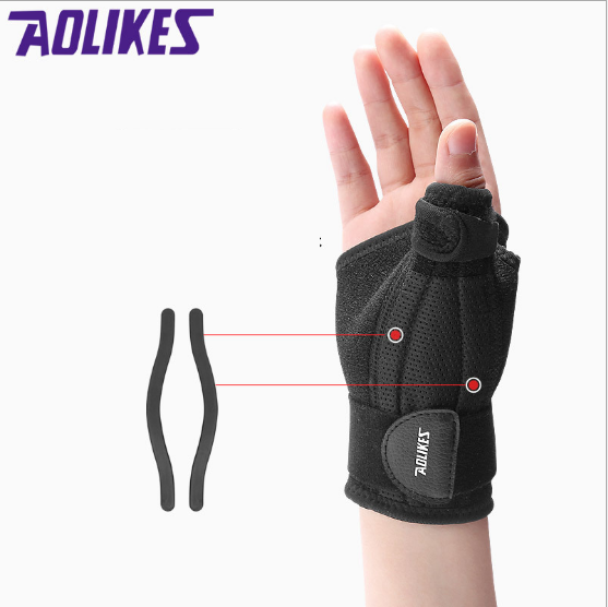 Повязка фиксатор для большого пальца правой руки AOLIKES 01451 - изображение 4