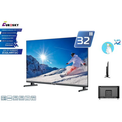 Телевизор Eurosky 32 E32LHRT2C HD Ready - Фото 2 Телевизор Eurosky 32 E32LHRT2C HD Ready - изображение 2