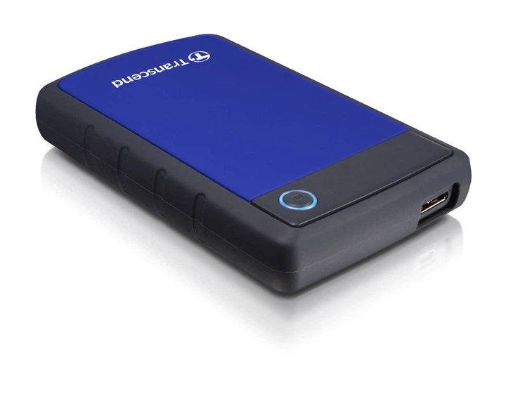 HDD накопичувач Transcend StoreJet 25H3 1TB (TS1TSJ25H3B) USB 3.0 Blue (6167688) - изображение 3