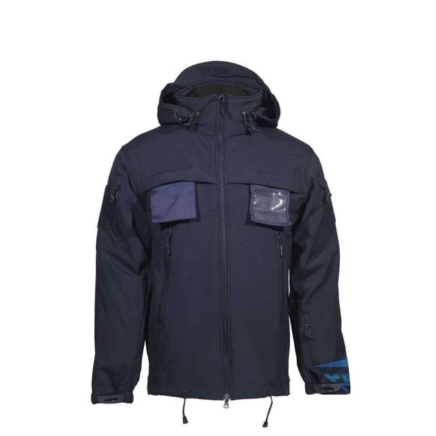 Куртка для поліції Soft Shell темно синя Pancer Protection (56) - зображення 1