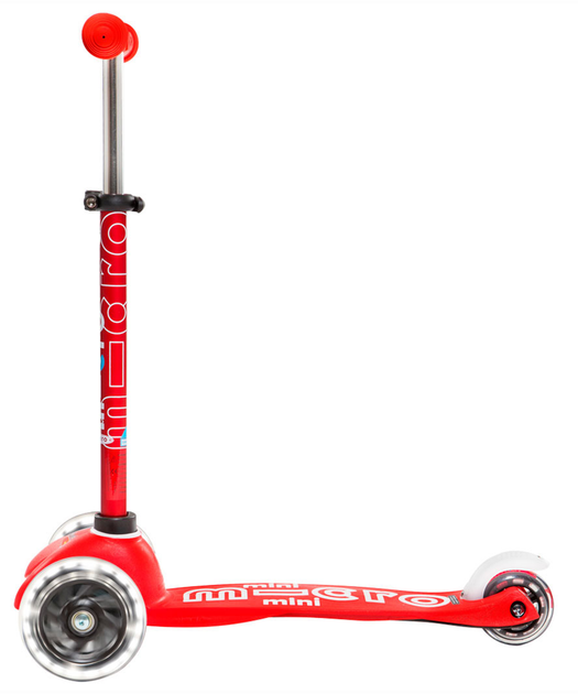 Самокат Micro Mobility System Mini Micro Deluxe Red Led (MMD052) (7640170574227) - изображение 2