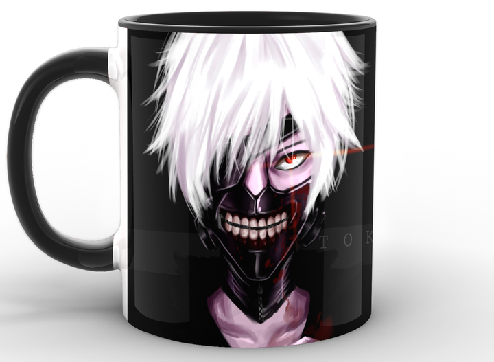 Кружка Geek Land белая Tokyo Ghoul Токийский гуль черный фон TG.02.009 - изображение 5