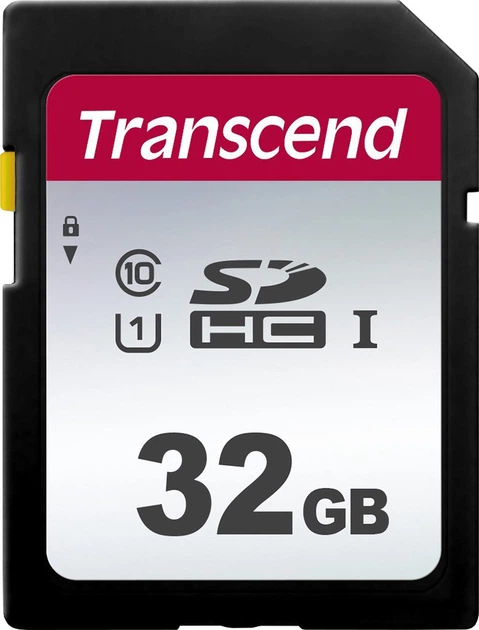 Karta pamięci Transcend 300S SDHC 32GB Class 10 UHS-I U1 (TS32GSDC300S) - Zdjęcie 1 Karta pamięci Transcend 300S SDHC 32GB Class 10 UHS-I U1 (TS32GSDC300S) - obraz 1