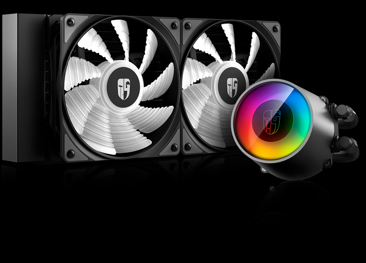 Система жидкостного охлаждения DeepCool Castle 240 RGB V2 - изображение 5