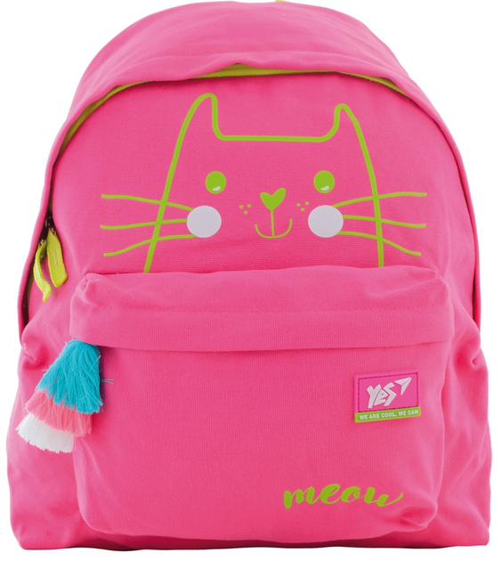 Рюкзак молодежный Yes ST-30 Meow для девочек 0.36 кг 28х35х16 см 15.5 л ...