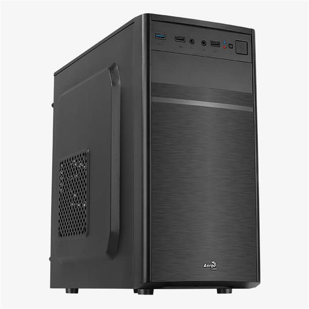 Корпус Aerocool CS-103 Black (CS-103-S-BK-v1 w/450) БП Aerocool VX Plus 450 450W - изображение 1
