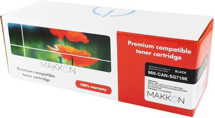 Картридж Makkon Canon 718/HP CC530A Black (MN-CAN-SG718K) – фото ...