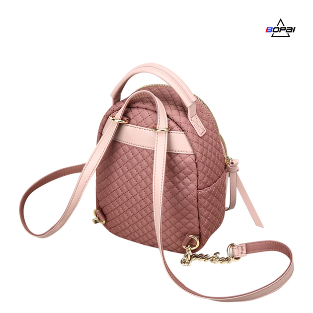 Женский деловой рюкзак BOPAI 62-25736 розовый (905335) - изображение 4
