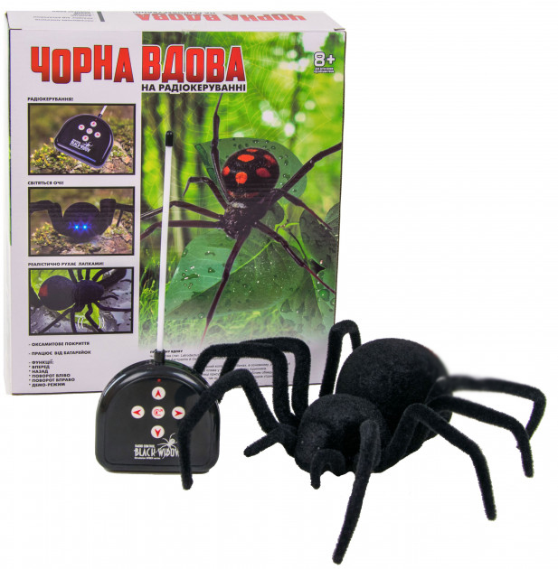 Игрушка Паук на радиоуправлении, Страна игрушек, Черная вдова, 3021 ...