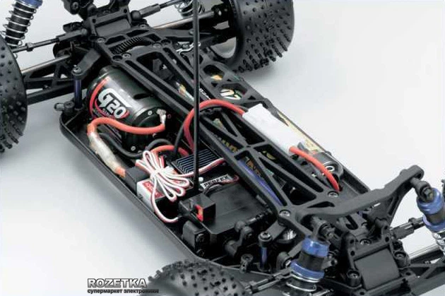 Модель автомобиля Kyosho Lazer ZX-5 Type 1 EP 4WD 1:10 (Black-Red