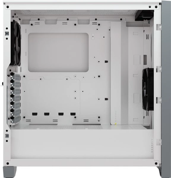 Obudowa Corsair 4000D Airflow Szkło hartowane Białe (CC-9011201-WW) - obraz 7