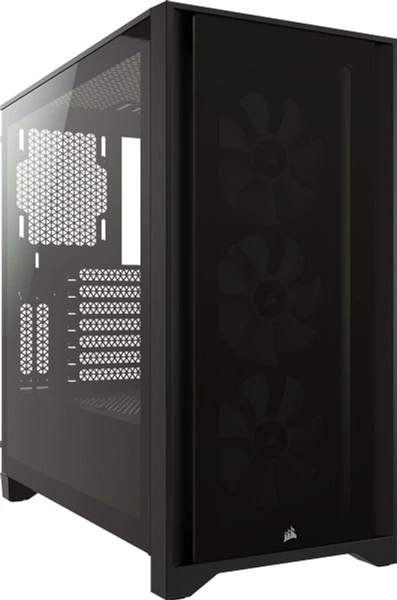 Obudowa Corsair iCUE 4000X RGB Szkło hartowane Czarne (CC-9011204-WW) - obraz 2