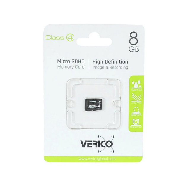 Карта пам'яті microSD 8 Гб Verico class 4 - изображение 1