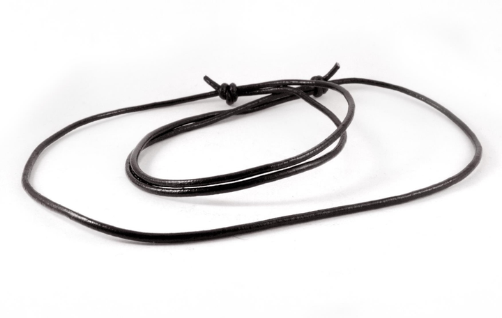 Кожаный шнурок на шею для крестика кулона подвески