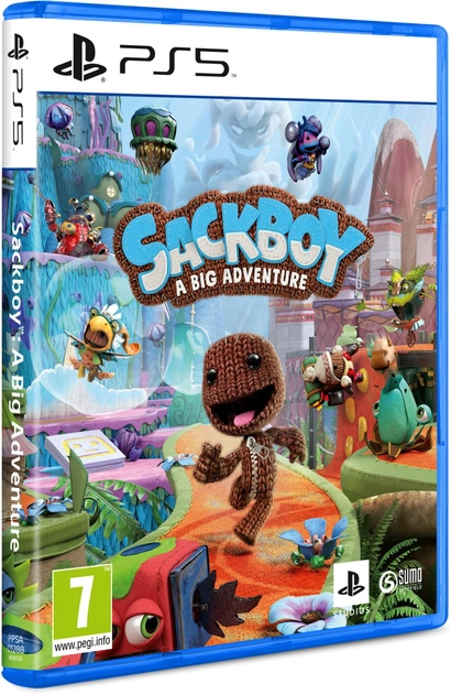 Гра Sackboy: A Big Adventure для PS5 (Blu-ray диск, Russian version) - зображення 2