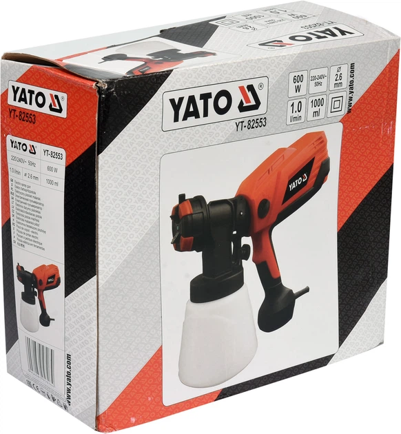 Pistolet natryskowy Yato YT-82553 elektryczny (5906083058264) - obraz 5