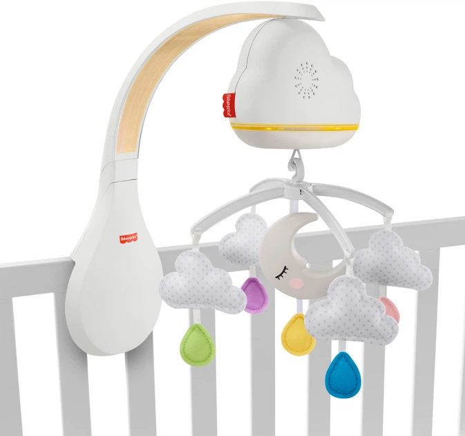 Музичний мобіль-нічник Fisher-Price Казкові хмаринки (0887961910223) - зображення 3