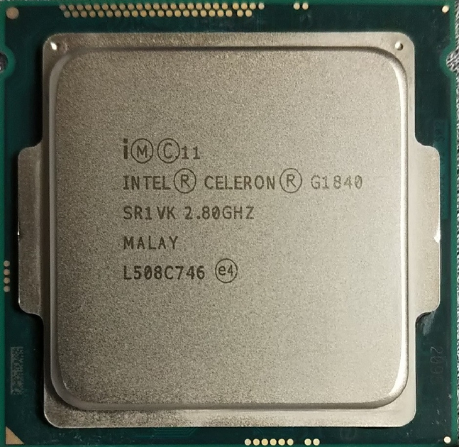 Разгон процессора celeron g1840